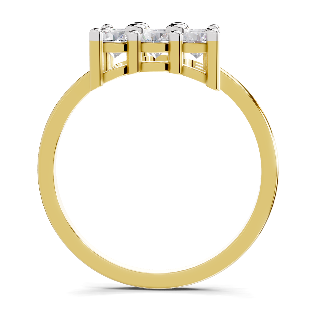 1.04 Carat Eternity Tiles Promise Engagement Ring