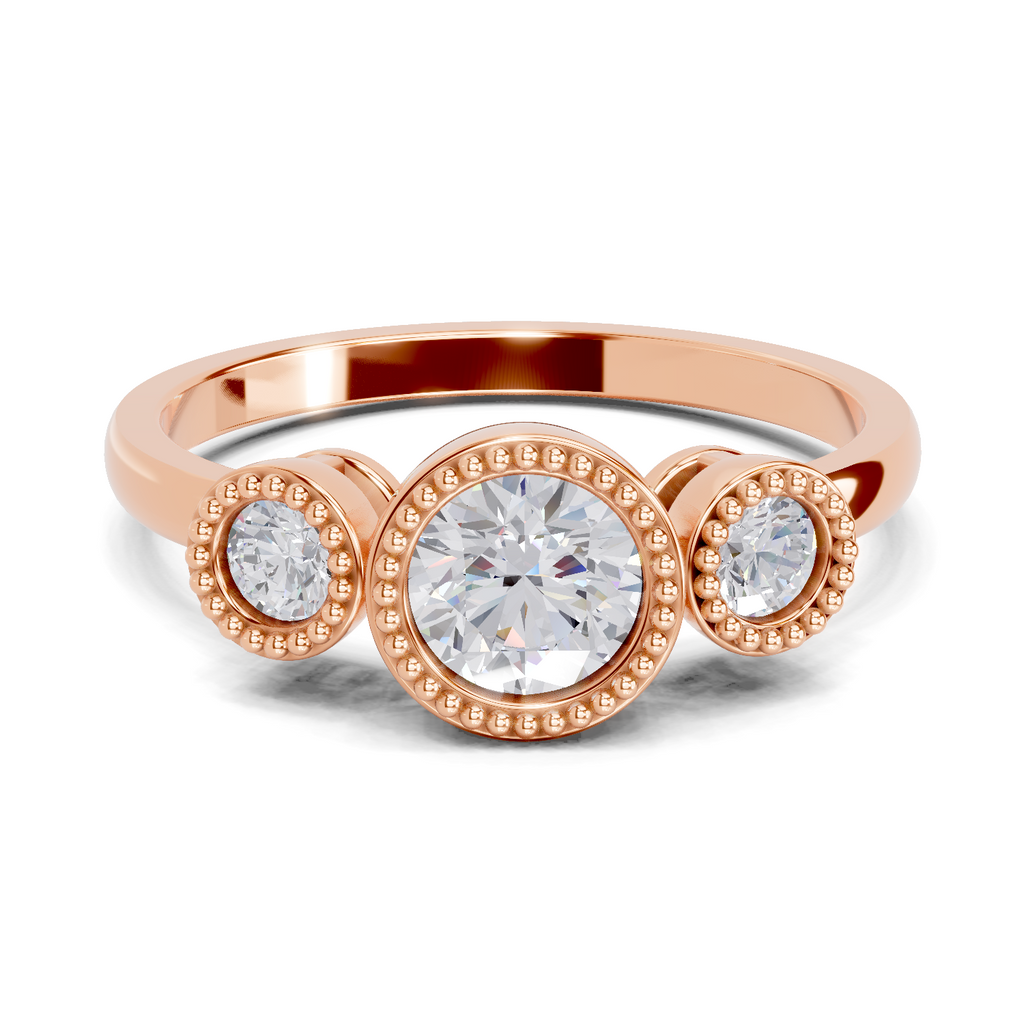 0.71 Carat Sovereign Petal Promise Engagement Ring