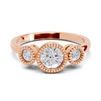 0.71 Carat Sovereign Petal Promise Engagement Ring