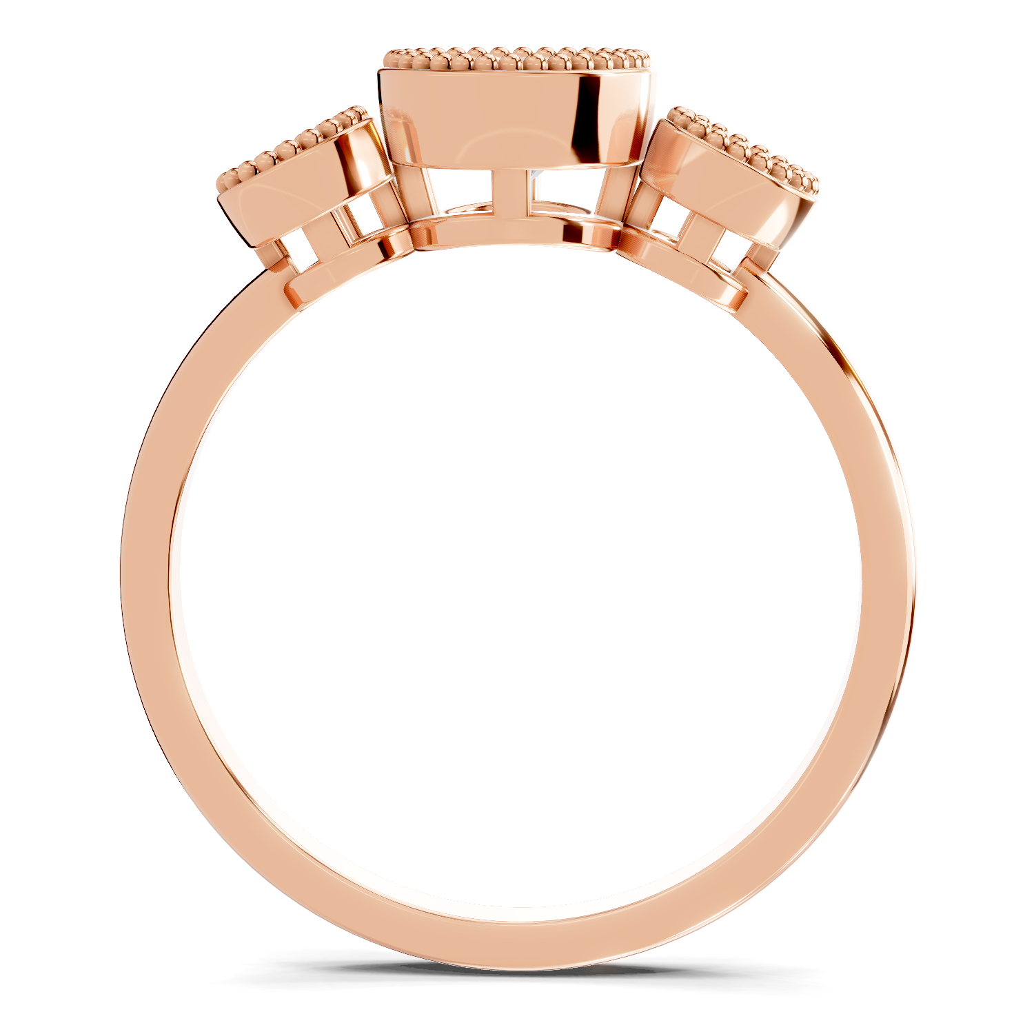 0.71 Carat Sovereign Petal Promise Engagement Ring