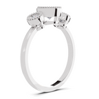 0.71 Carat Sovereign Petal Promise Engagement Ring