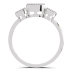 0.71 Carat Sovereign Petal Promise Engagement Ring