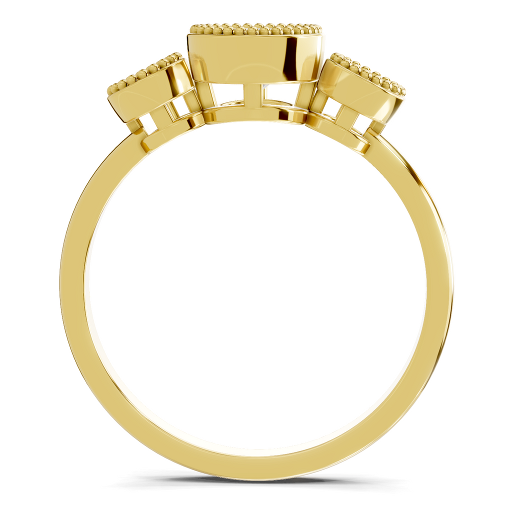 0.71 Carat Sovereign Petal Promise Engagement Ring