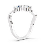 1.63 Carat Round Four Stone Ring
