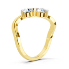 1.63 Carat Round Four Stone Ring