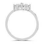 0.76 Carat Starflower promise Engagement Ring