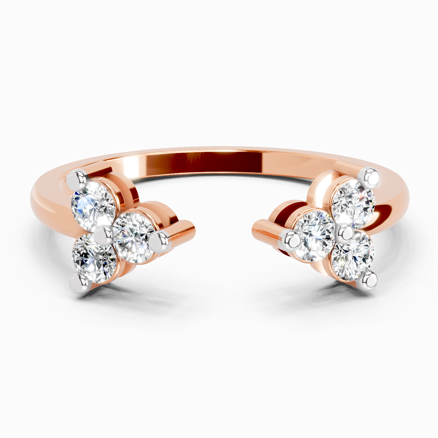 0.31 Carat Twin Bloom Engagement Ring