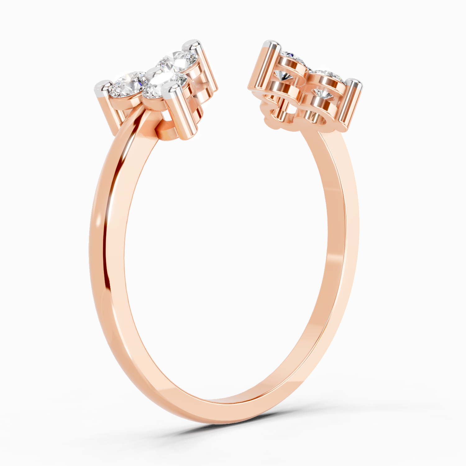 0.31 Carat Twin Bloom Engagement Ring