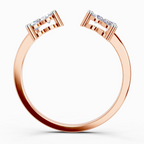 0.31 Carat Twin Bloom Engagement Ring