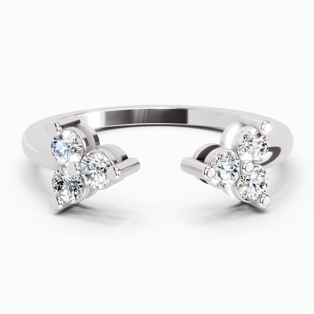 0.31 Carat Twin Bloom Engagement Ring