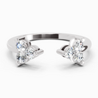 0.31 Carat Twin Bloom Engagement Ring