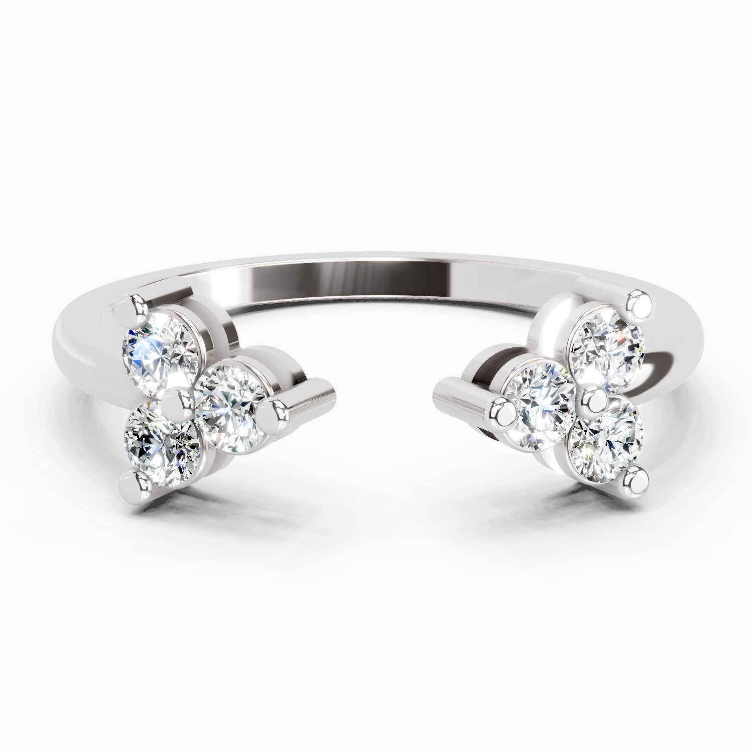 0.31 Carat Twin Bloom Engagement Ring