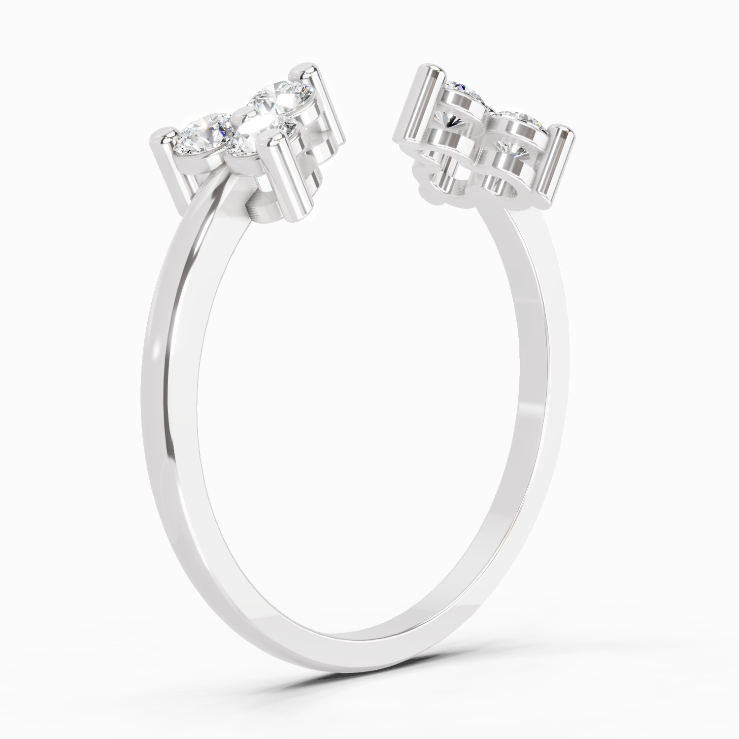 0.31 Carat Twin Bloom Engagement Ring