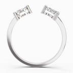 0.31 Carat Twin Bloom Engagement Ring