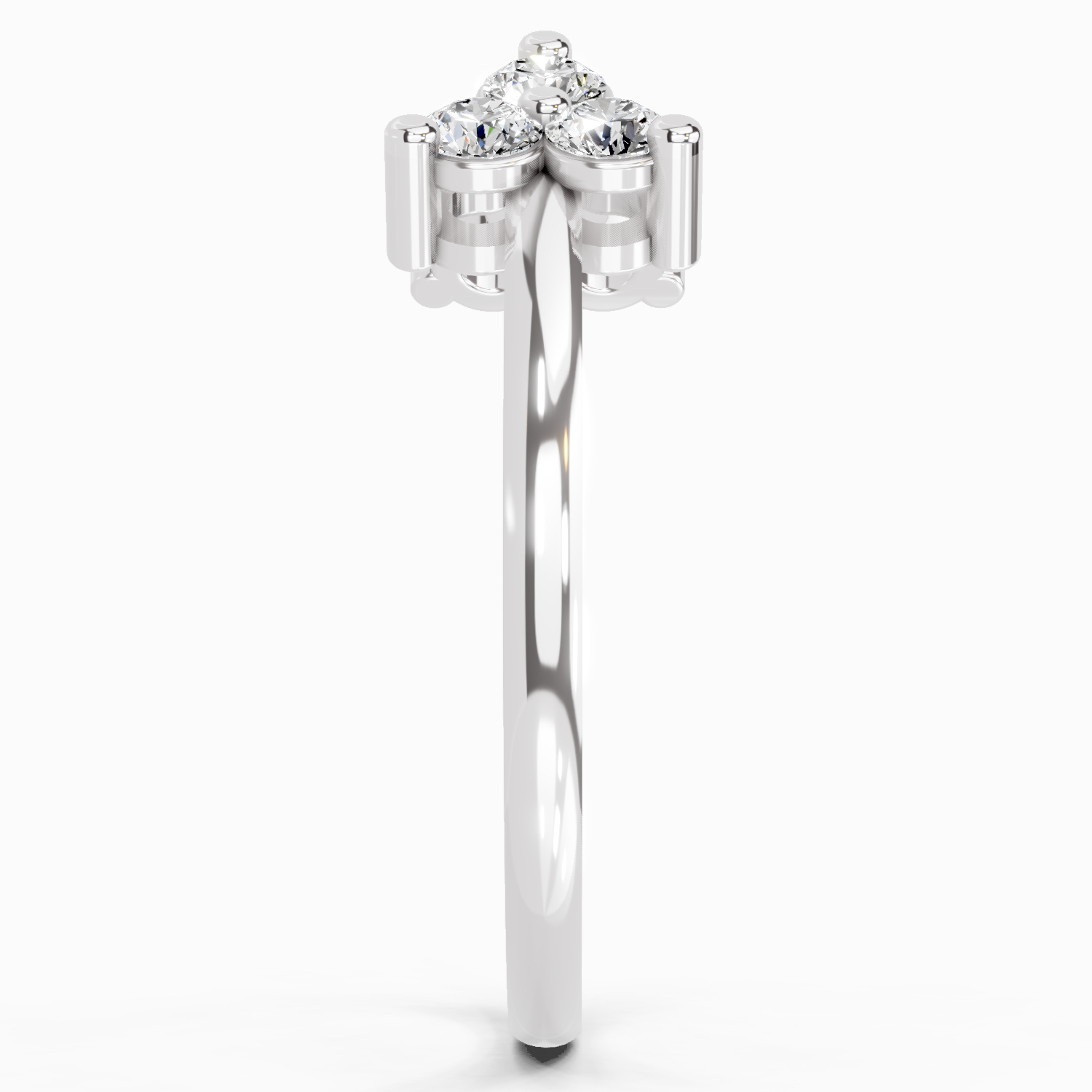 0.31 Carat Twin Bloom Engagement Ring
