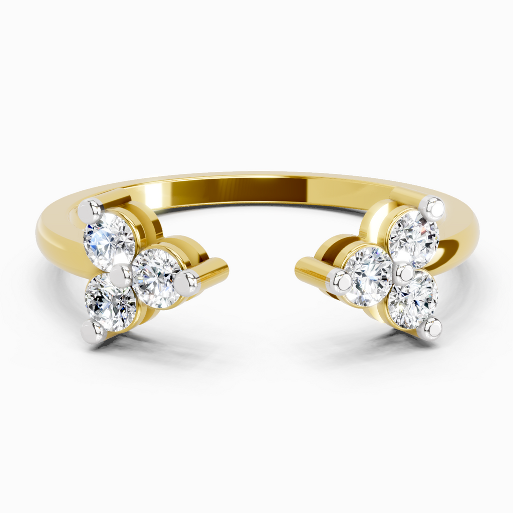 0.31 Carat Twin Bloom Engagement Ring