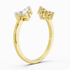 0.31 Carat Twin Bloom Engagement Ring