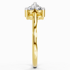 0.31 Carat Twin Bloom Engagement Ring
