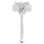 0.95 Carat Crystal Court Promise Engagement Ring