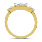 0.95 Carat Crystal Court Promise Engagement Ring