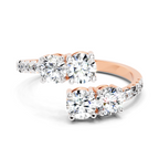 0.83 Carat Eternal Embrace Promise Engagement Ring