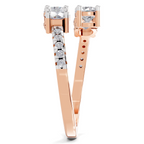 0.83 Carat Eternal Embrace Promise Engagement Ring