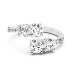 0.83 Carat Eternal Embrace Promise Engagement Ring