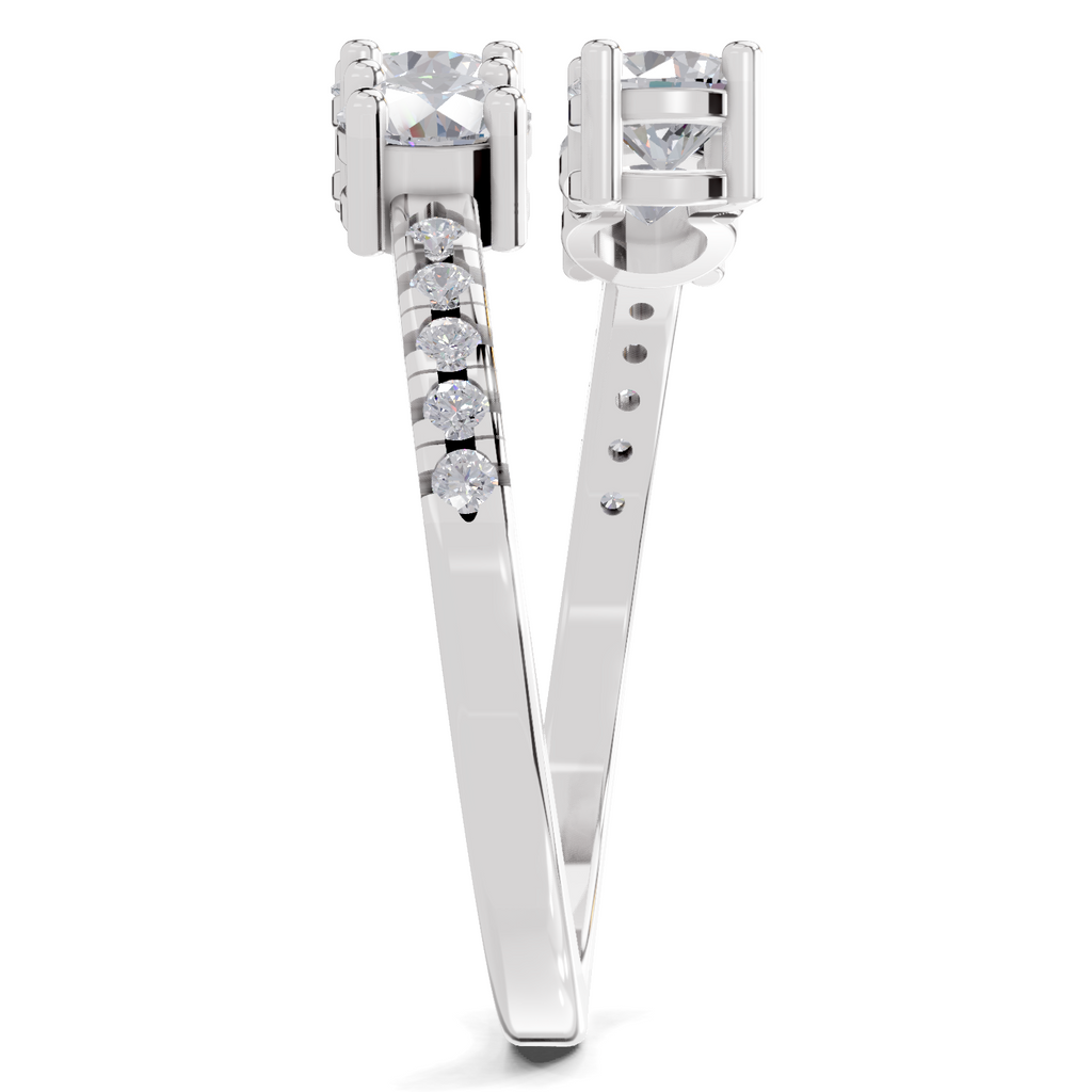 0.83 Carat Eternal Embrace Promise Engagement Ring