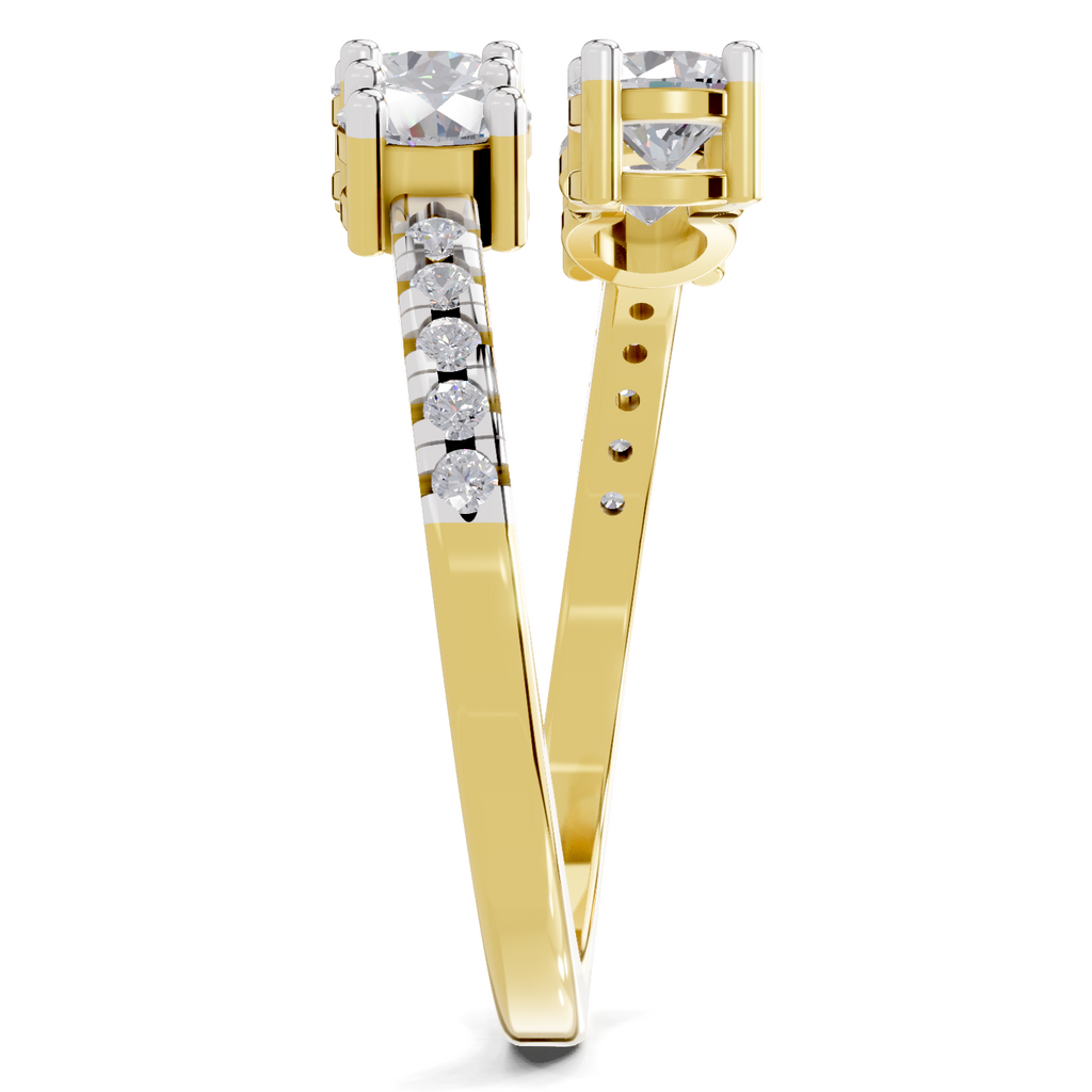 0.83 Carat Eternal Embrace Promise Engagement Ring