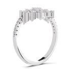 0.93 Carat Snowfall Cluster Promise Engagement Ring