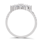 0.93 Carat Snowfall Cluster Promise Engagement Ring