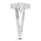 0.93 Carat Snowfall Cluster Promise Engagement Ring