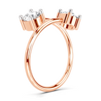0.8 Carat Twirl of Light Promise Engagement Ring