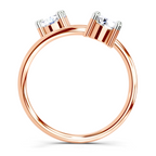 0.8 Carat Twirl of Light Promise Engagement Ring