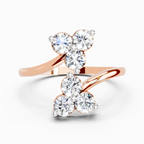 0.8 Carat Twirl of Light Promise Engagement Ring