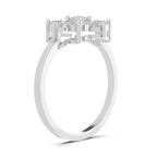 0.87 Carat Diamond Blossom Promise Engagement Ring