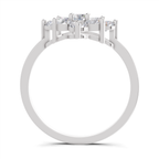 0.87 Carat Diamond Blossom Promise Engagement Ring