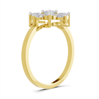 0.87 Carat Diamond Blossom Promise Engagement Ring