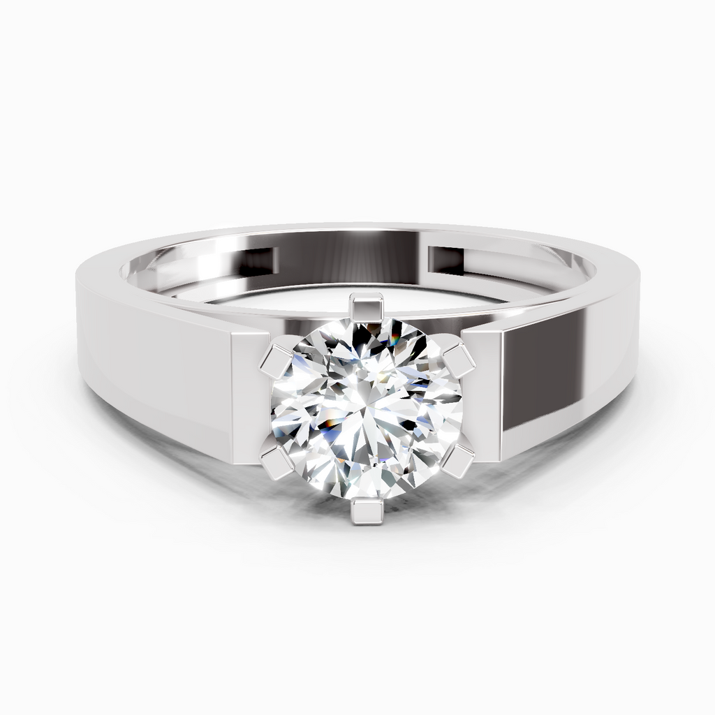 1.25 Carat Round Ring
