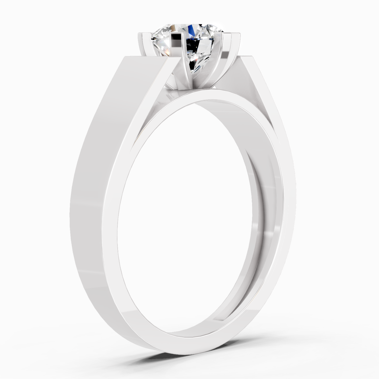 1.25 Carat Round Ring
