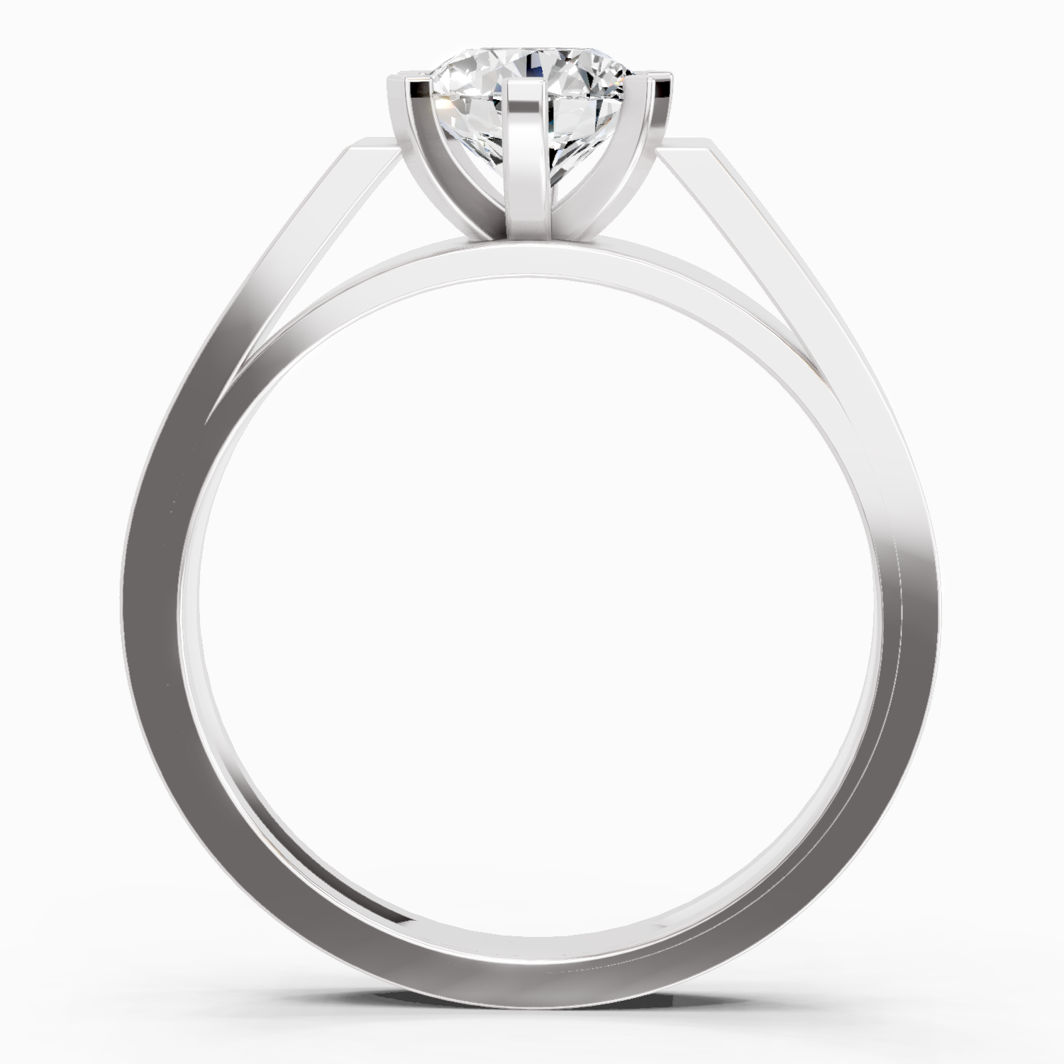 1.25 Carat Round Ring
