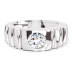 1 Carat Round Solitaire Diamond Ring