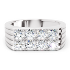1.52 Ct Round Cluster Diamond Ring