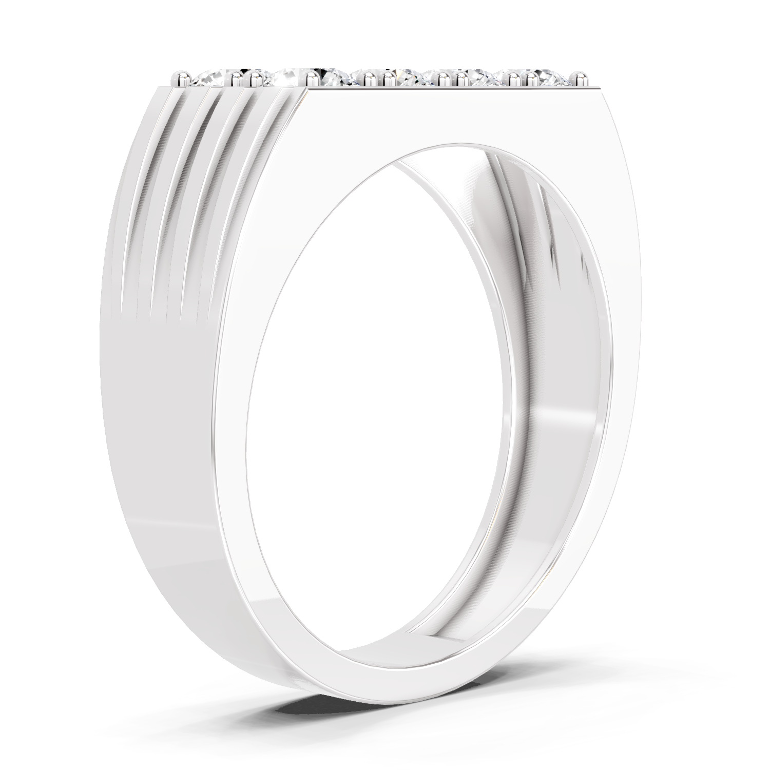1.52 Ct Round Cluster Diamond Ring