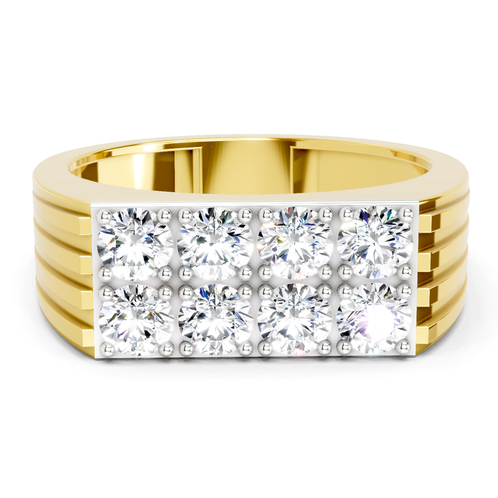 1.52 Ct Round Cluster Diamond Ring