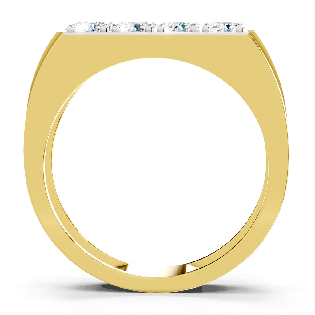 1.52 Ct Round Cluster Diamond Ring