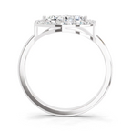 1.01 CT Round Cluster Diamond Ring