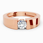 1.01 CT Round Cluster Diamond Ring