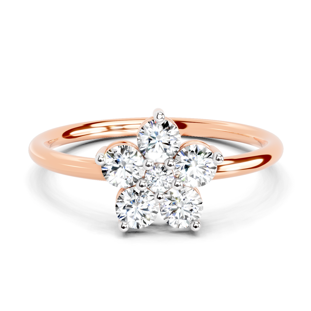 0.57 Carat Luminous Lily Promise Engagement Ring