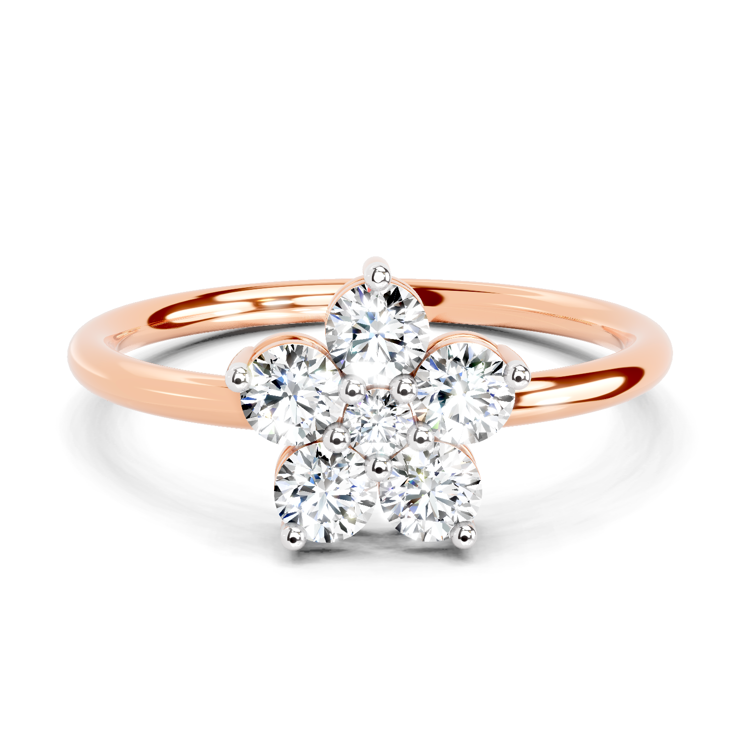 0.57 Carat Luminous Lily Promise Engagement Ring